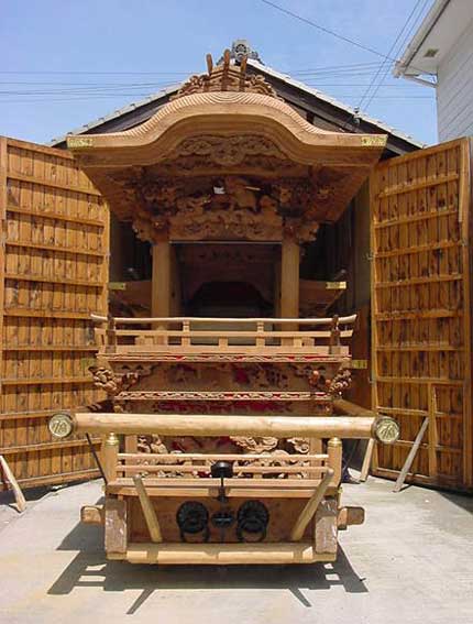 だんじり正面